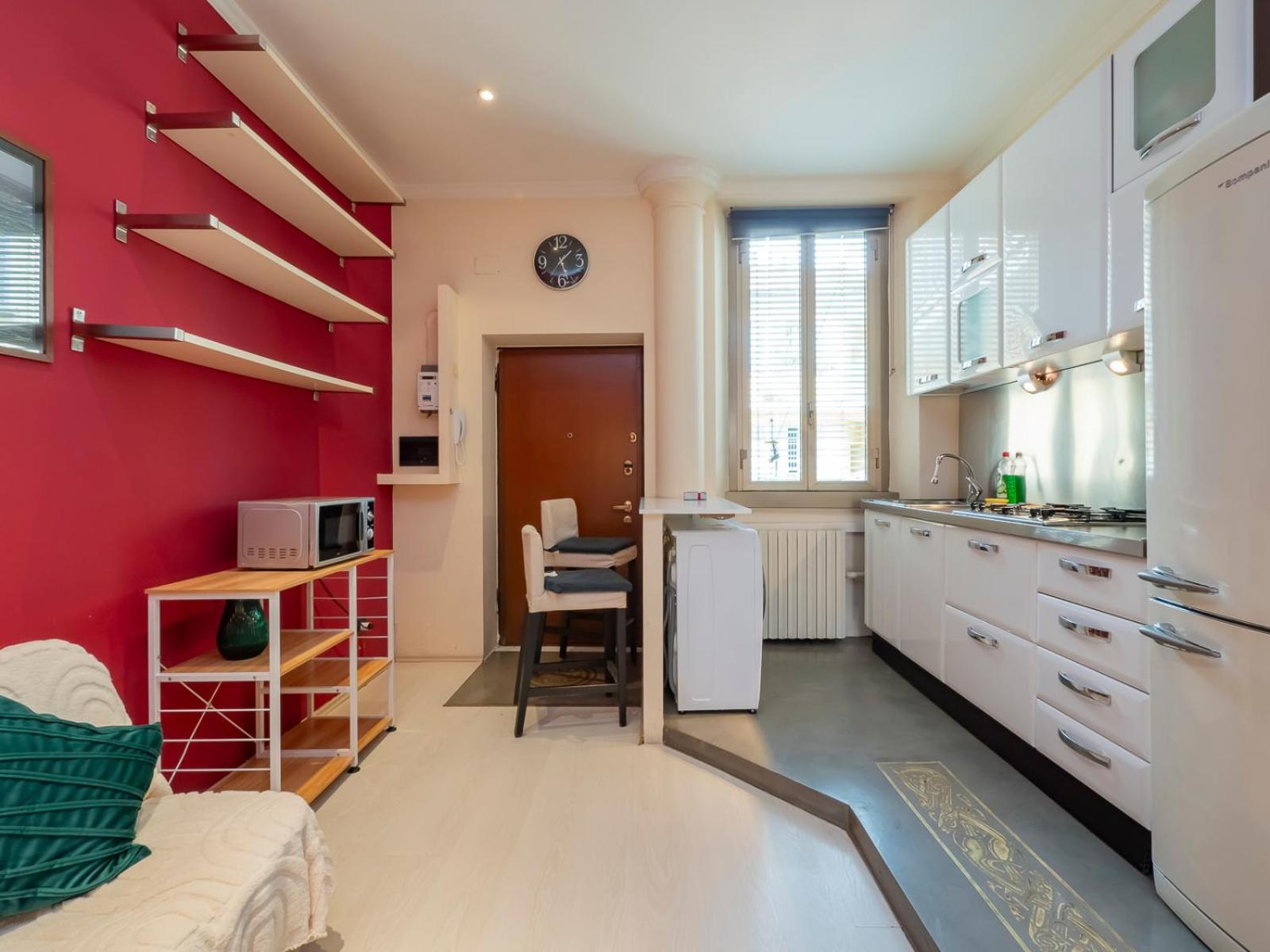 Xenia Apartments - Colorful Apartment In Fiera Area Milano Exteriör bild